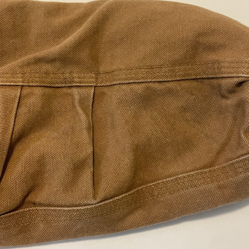 Carhartt Jacket Hooded Quilt Lined Canvas Work Wear Kids Youth XS - Picture 6 of 16